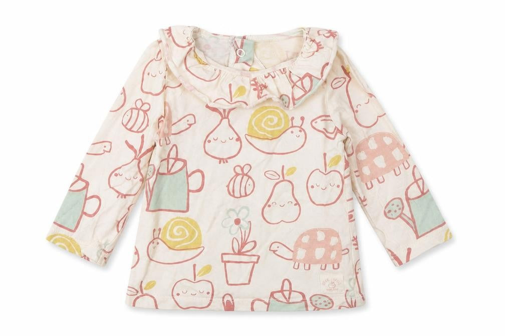 George Girls Multicoloured Animal Print  Basic T-Shirt Size 3-6 Months