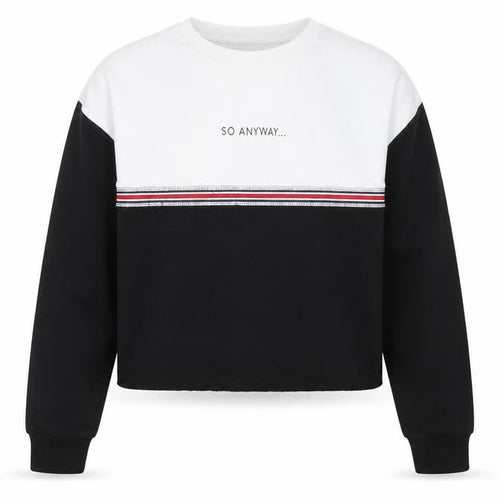 New Look Girls Black   Pullover Sweatshirt Size 12-13 Years  - So Anyway...