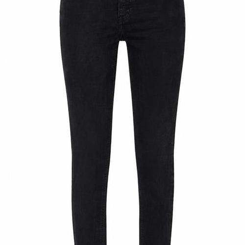 Topshop Womens Black  Denim Skinny Jeans Size 28 in L32 in