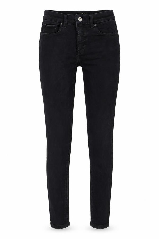 Topshop Womens Black  Denim Skinny Jeans Size 28 in L32 in