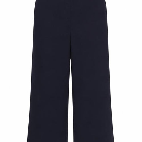 Label be Womens Blue   Cropped Trousers Size 14 L26 in