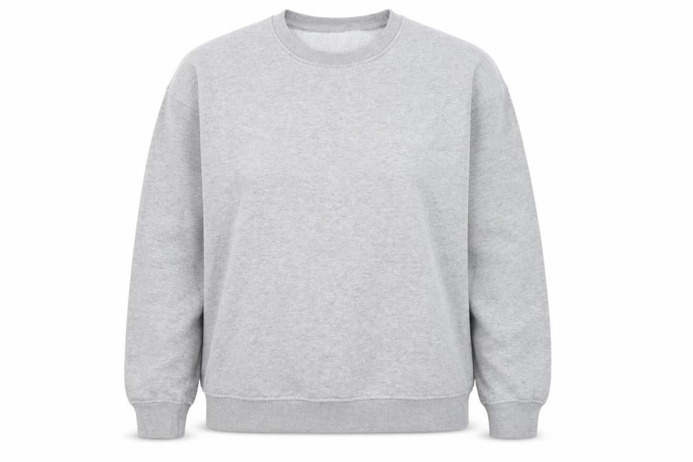 Front view of Missguided women’s grey jumper, size UK 14, - washable mark