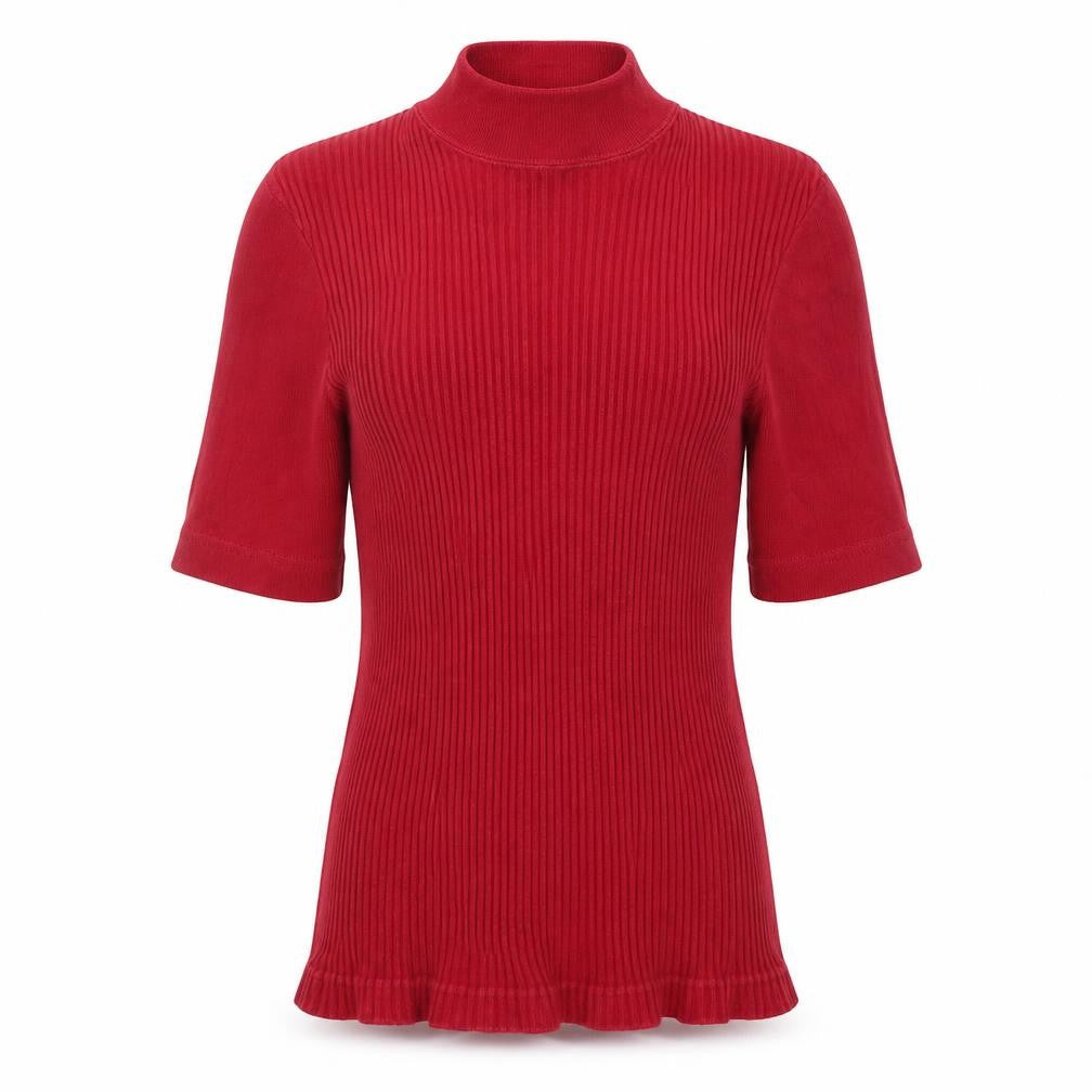 SHEIN Womens Red   Basic T-Shirt Size 14