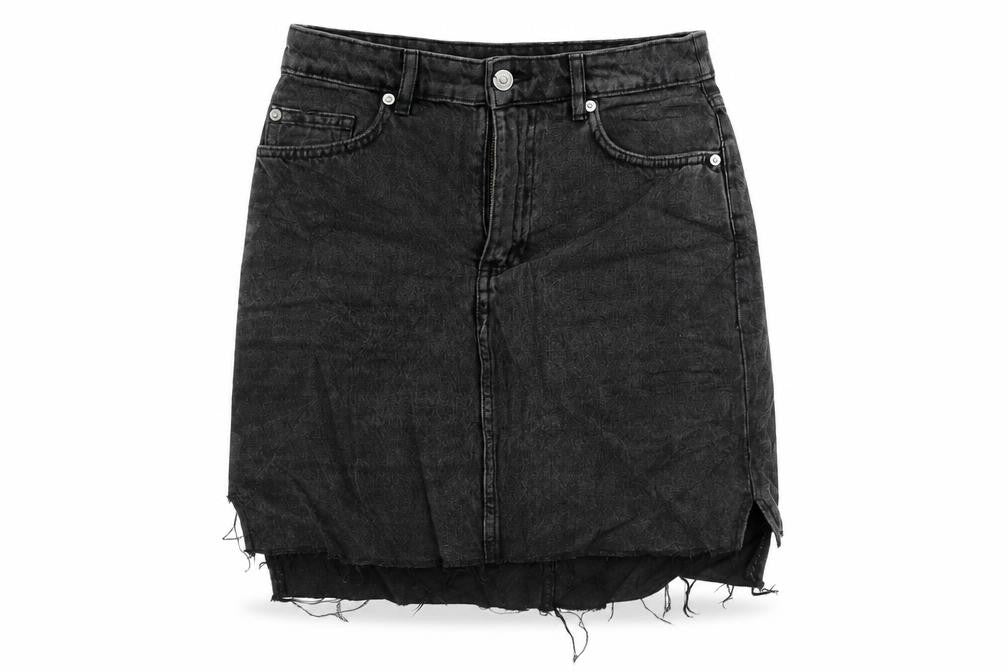 H&M Womens Grey   A-Line Skirt Size 6