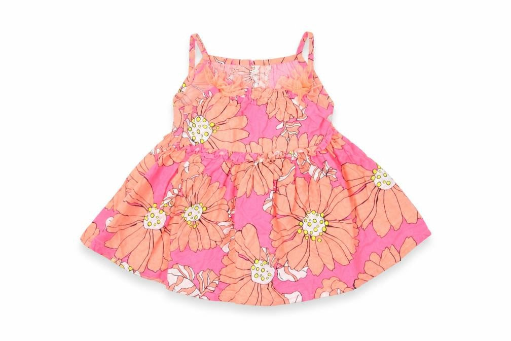 NEXT Girls Pink Floral  A-Line  Size 3-6 Months