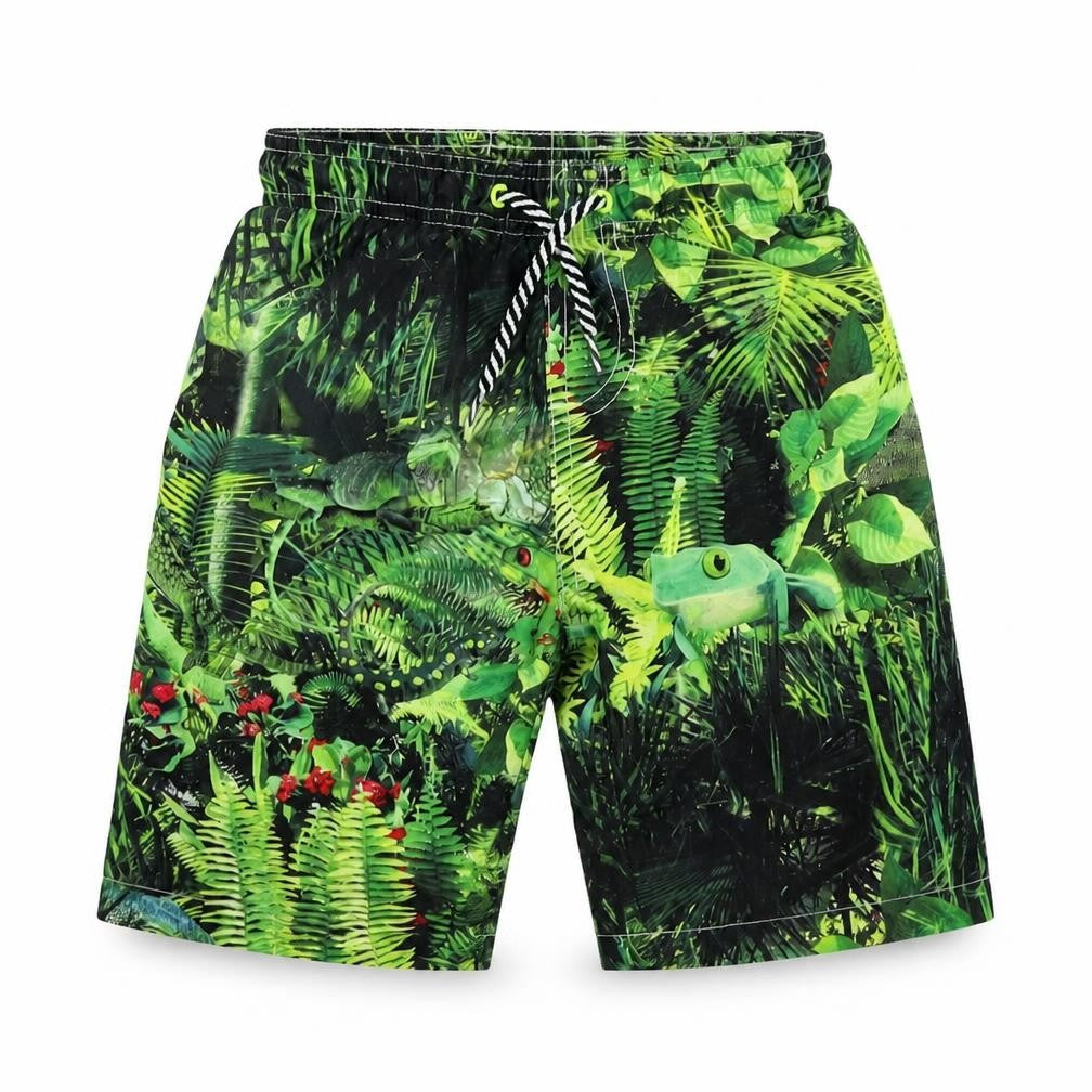 NEXT  Boys Green Floral  Bermuda Shorts Size 3 Years