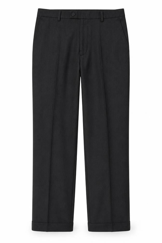 B&W Mens Grey   Trousers  Size 36 in L28 in