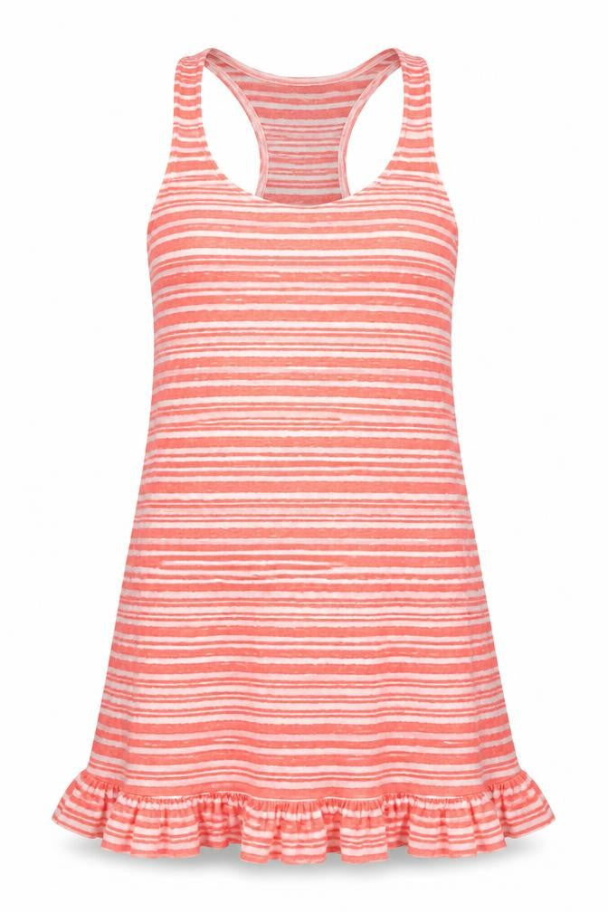 Front view of George women’s pink a-line, size UK 10