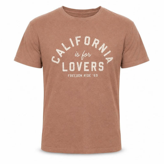 Front view of Gap men’s brown t-shirt, size S