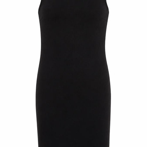 Preworn Womens Black   Tank Dress  Size 8