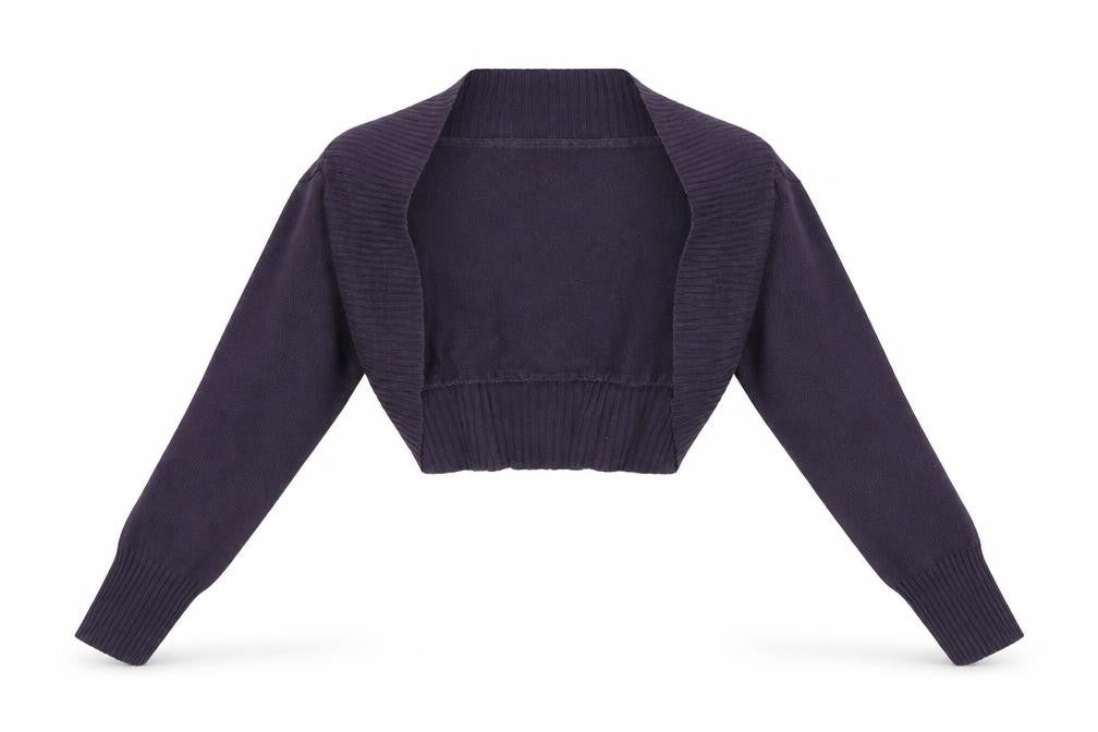 XO Girls Purple   Shrug Jumper Size 8 Years