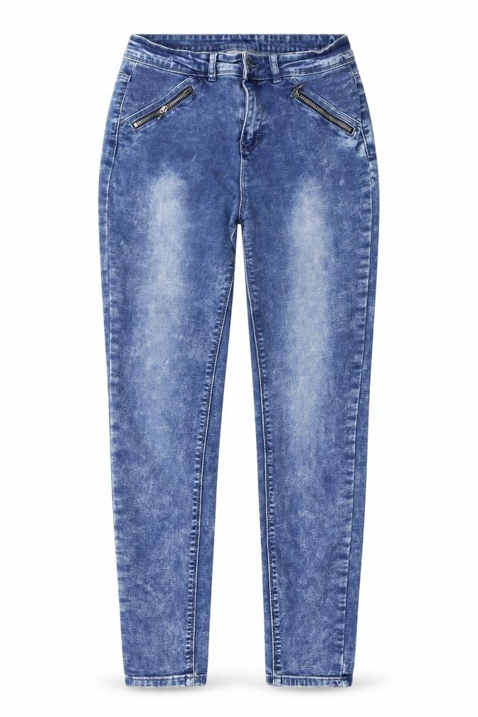 Preworn Womens Blue  Denim Skinny Jeans Size 28 in L28 in