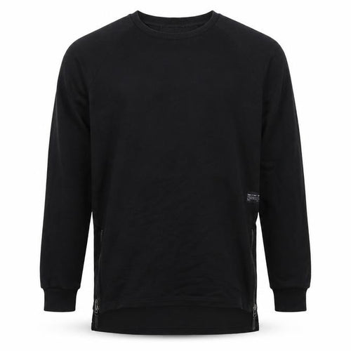 ashes to dust Mens Black   Pullover Jumper Size XS  - zips on sides