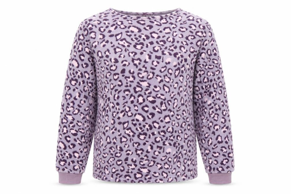 Booho Womens Purple Animal Print   Pyjama Top Size M
