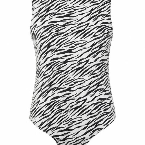 ASOS Womens White Animal Print  Romper One-Piece Size 10