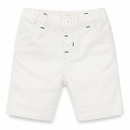 Early days Baby White  Denim Cropped Trousers Size 0-3 Months