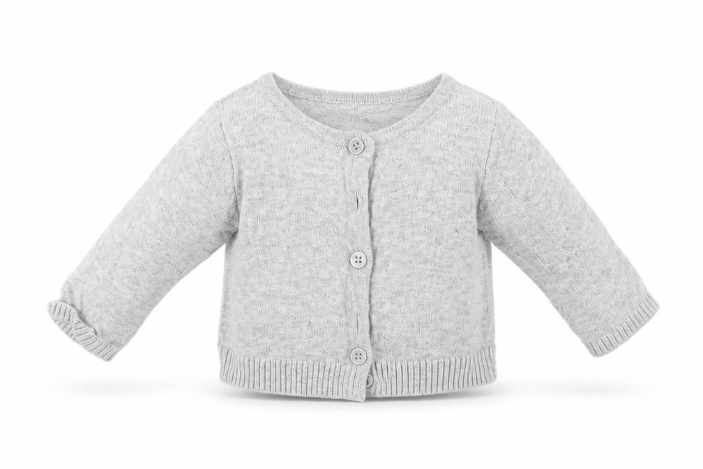 Carters Girls Grey   Cardigan Jumper Size 0-3 Months