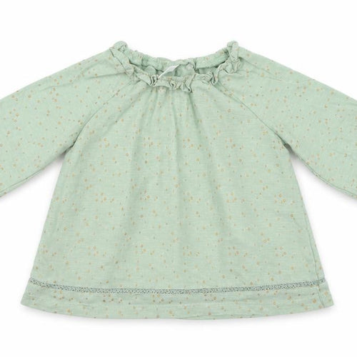 NEXT Girls Green Polka Dot  A-Line  Size 9-12 Months