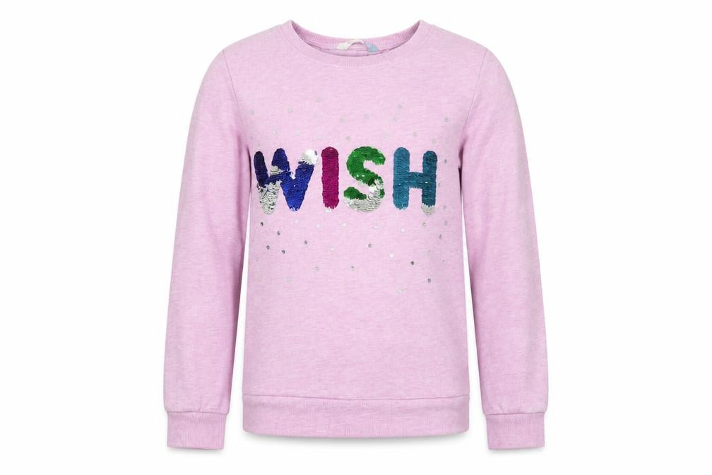 John Lewis Girls Purple   Pullover Jumper Size 11 Years  - Wish