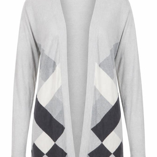 Bonmarché Womens Grey  Knit Cardigan Jumper Size S