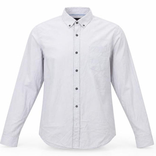 Smith & Jones Mens Grey    Dress Shirt Size L