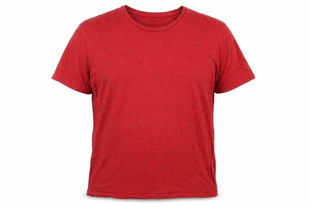 Preworn Mens Red    T-Shirt Size L