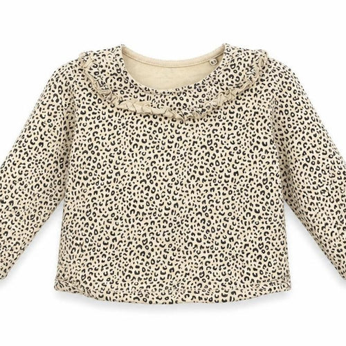 TU Baby Beige Animal Print  Pullover Jumper Size 12-18 Months
