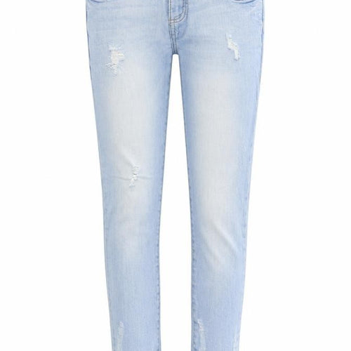 Denim & Co. Womens Blue   Skinny Jeans Size 8 L25 in