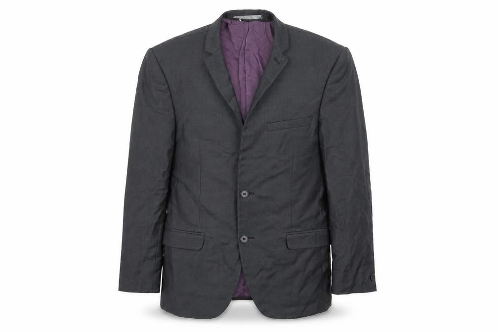 Front view of Red Herring men’s grey jacket blazer, size 38