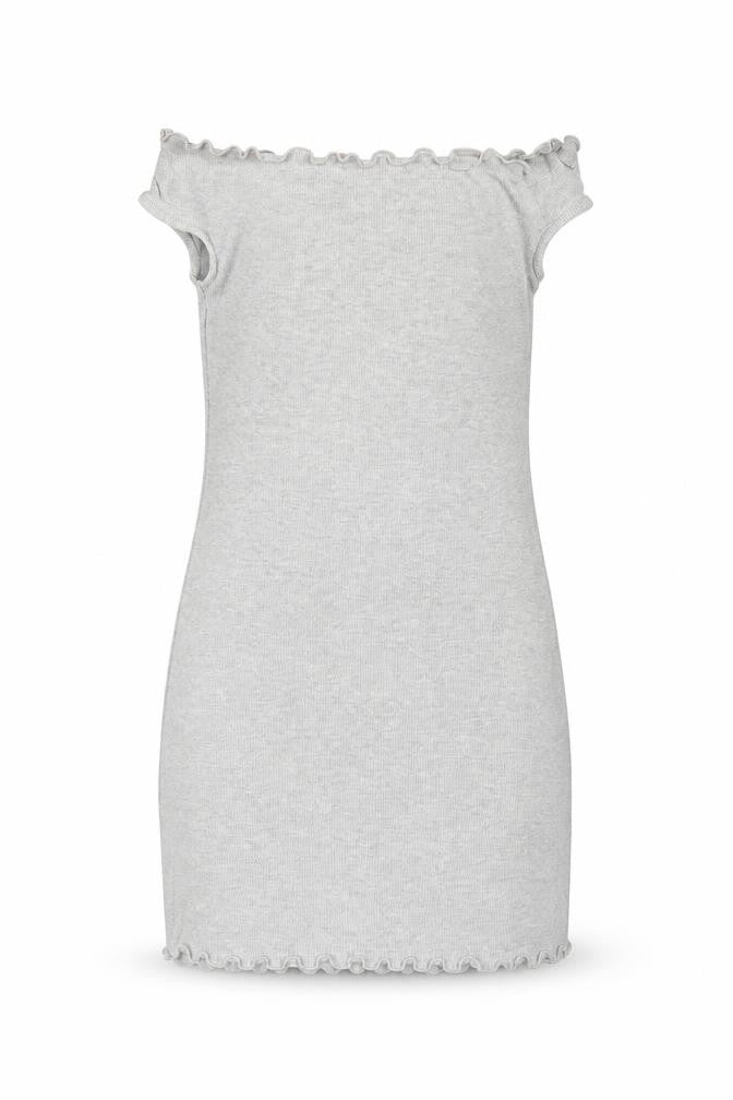 Front view of Matalan girls’ grey a-line, size 10, years