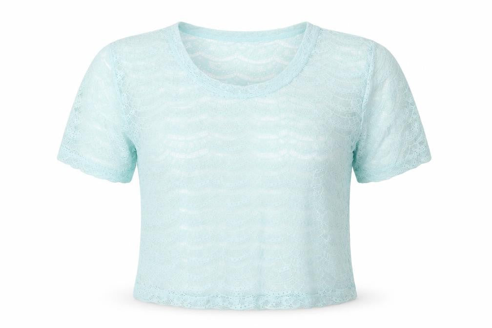 Primark Womens Blue   Basic T-Shirt Size 8