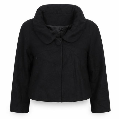 Monsoon Womens Black   Jacket Coat Size 8