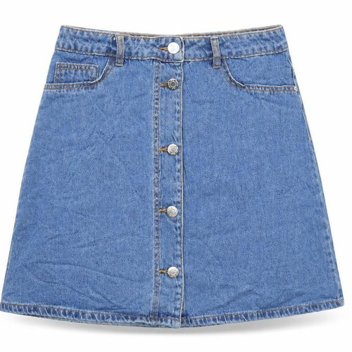 Noisy may Womens Blue   A-Line Skirt Size XS