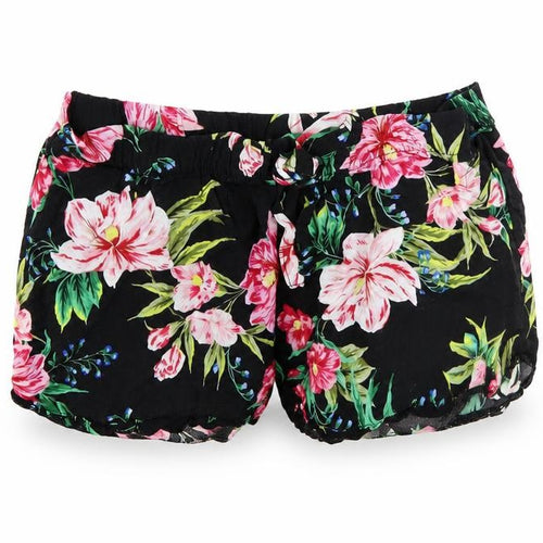 Primark Womens Multicoloured Fair Isle  Cut-Off Shorts Size 4 - Stretch waistband