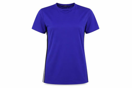 Front view of Primark women’s blue a-line, size UK 6