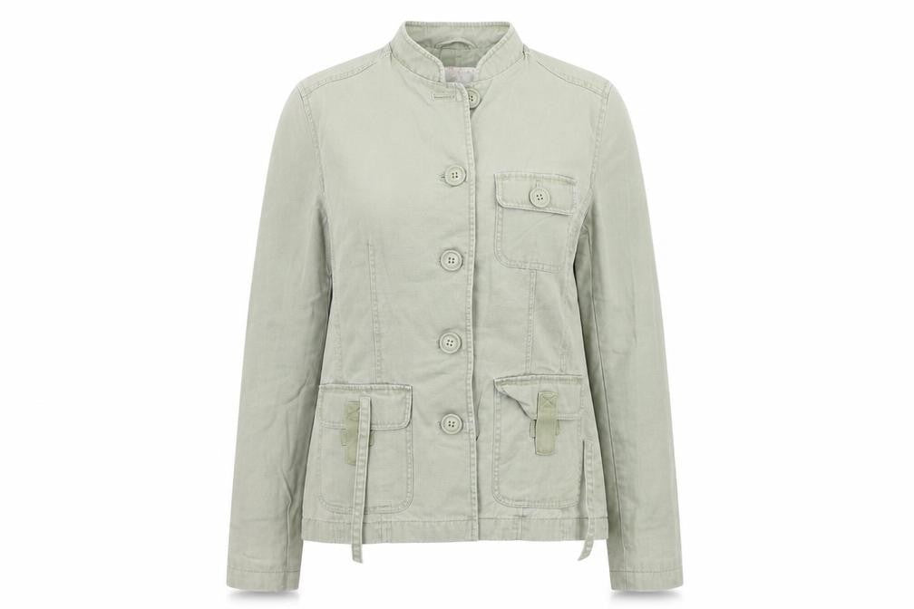 Next Womens Green   Jacket Coat Size 12  - washable mark