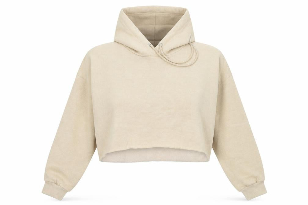 Front view of Cameo Rose women’s beige jumper, size L