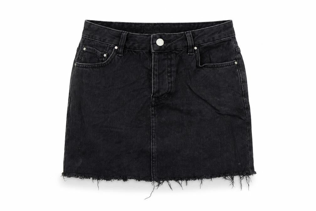 ASOS Womens Grey   A-Line Skirt Size 8