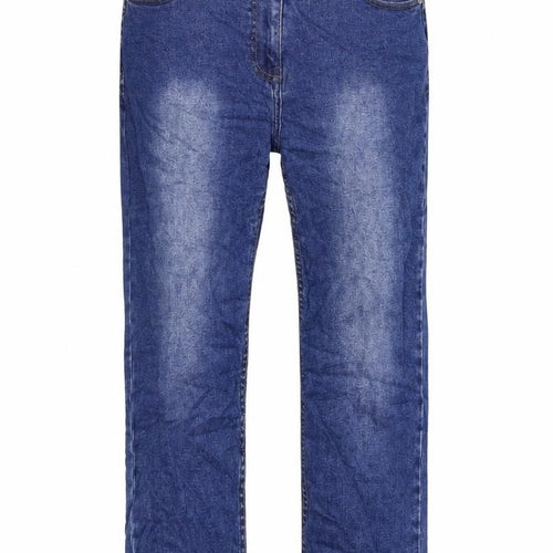 Cotton Traders Womens Blue   Straight Jeans Size 12 L20 in