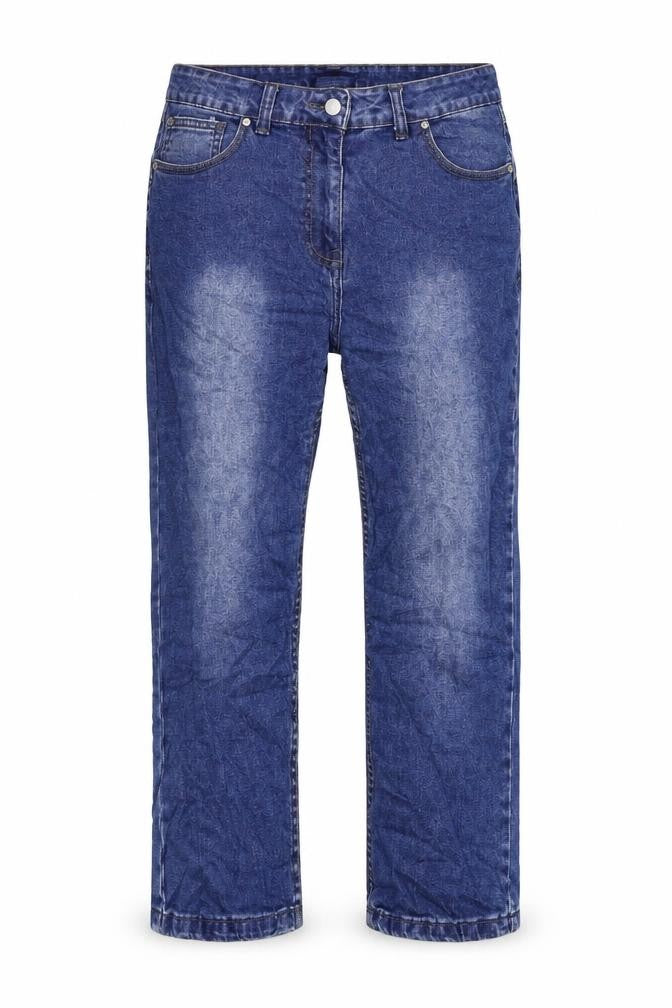 Cotton Traders Womens Blue   Straight Jeans Size 12 L20 in