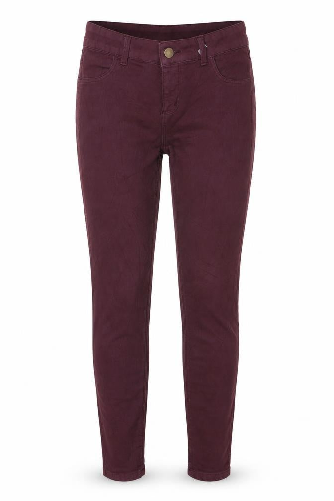 Oasis Womens Purple Skinny Jeans Size 10 L31 in