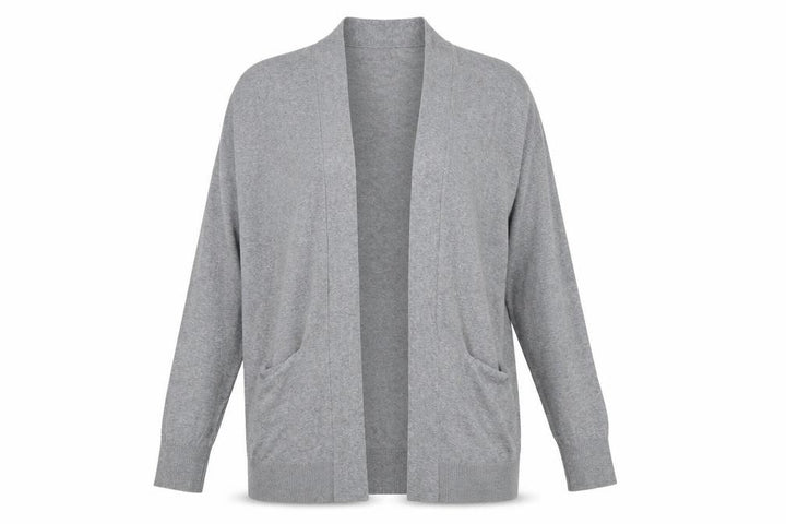 Mango Womens Grey Wrap Jumper Size S