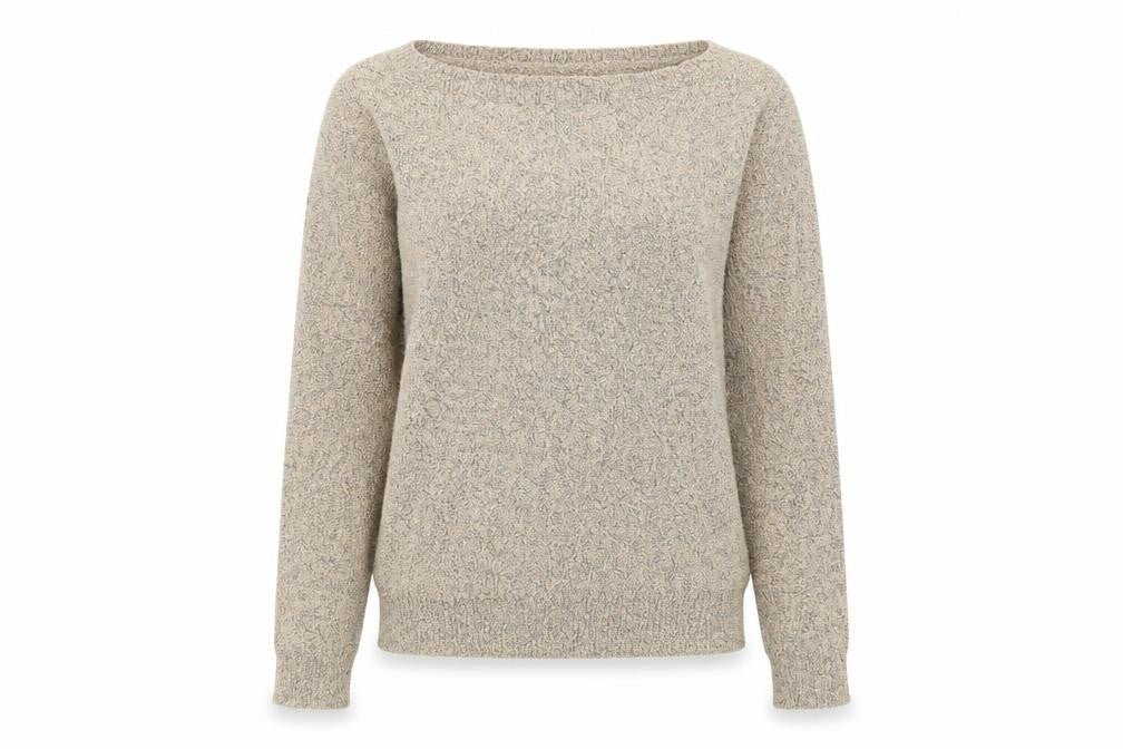 Front view of Vero Moda women’s beige jumper, size S