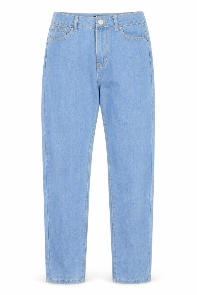 I SAW IT FIRST Womens Blue  Denim Straight Jeans Size 10 L29 in