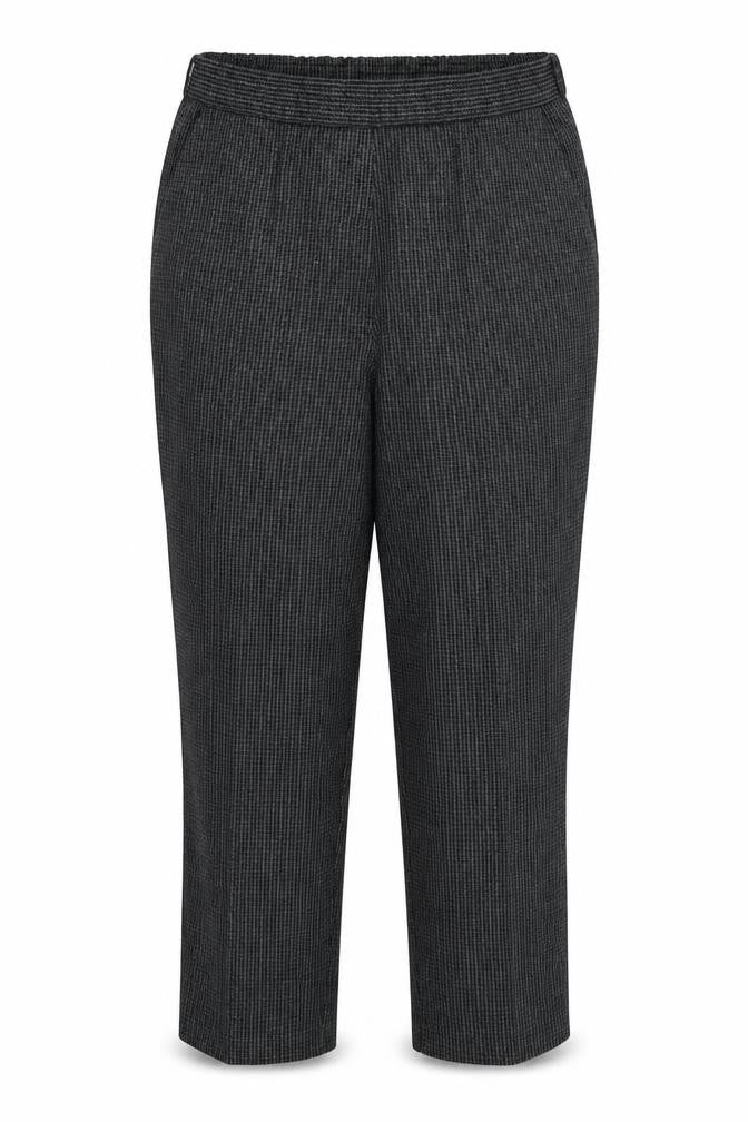 Preworn Womens Grey Check  Trousers  Size 18 L23 in