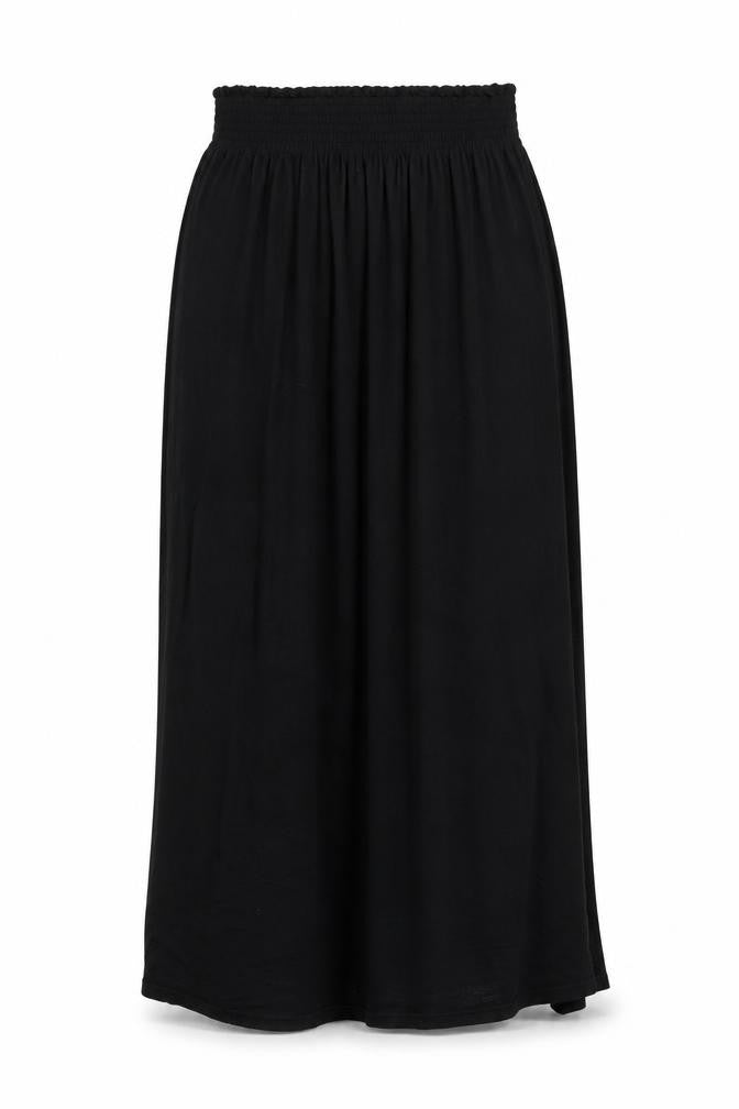 Front view of H&M women’s black shift, size S