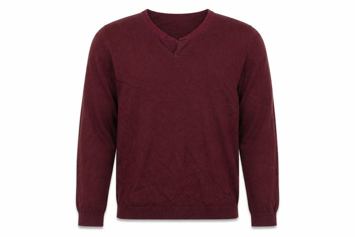 Topman Mens Red Knit Pullover Jumper Size M
