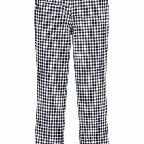 Mango Womens Multicoloured Plaid  Trousers  Size 4 L28 in