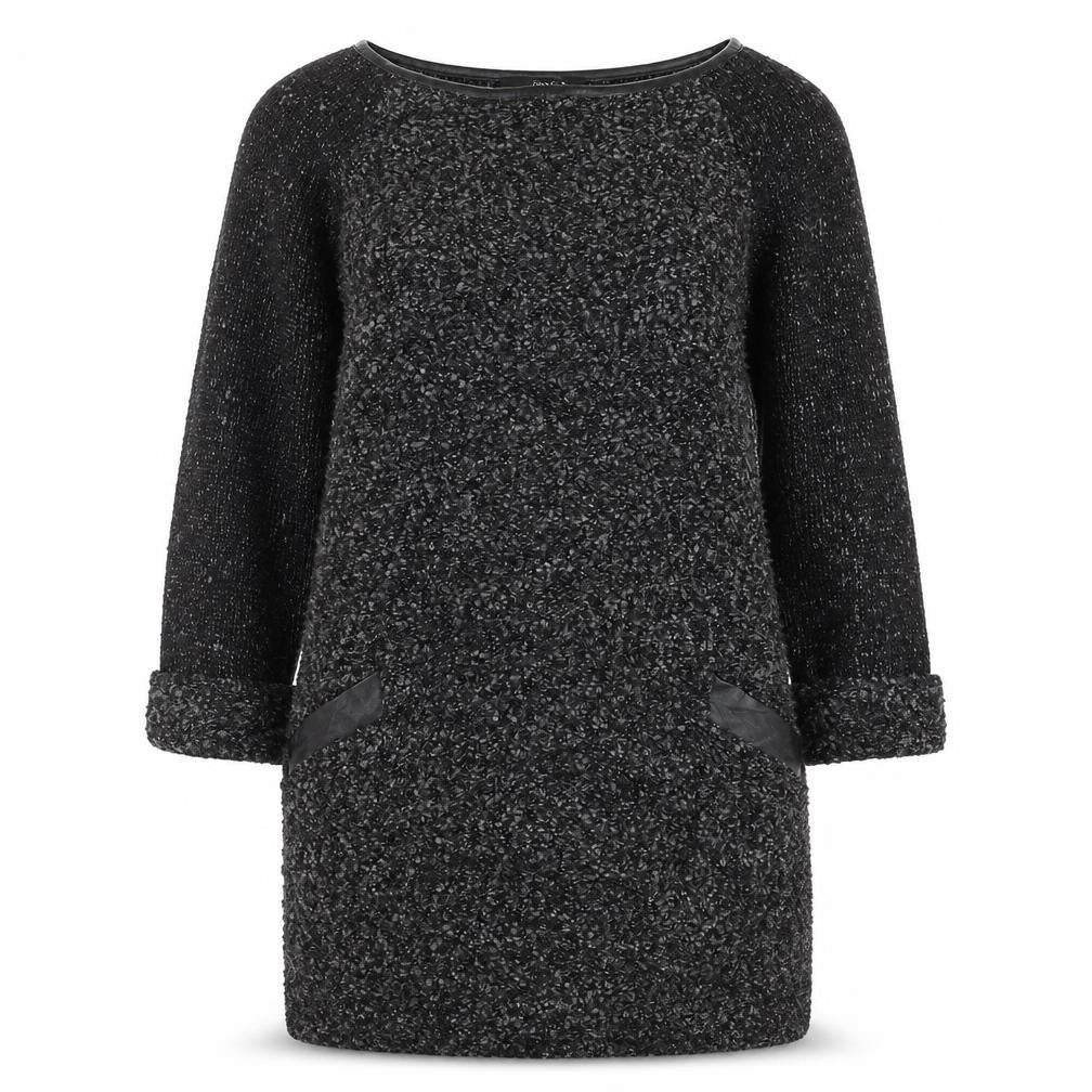 Front view of Next women’s grey jumper, size UK 6