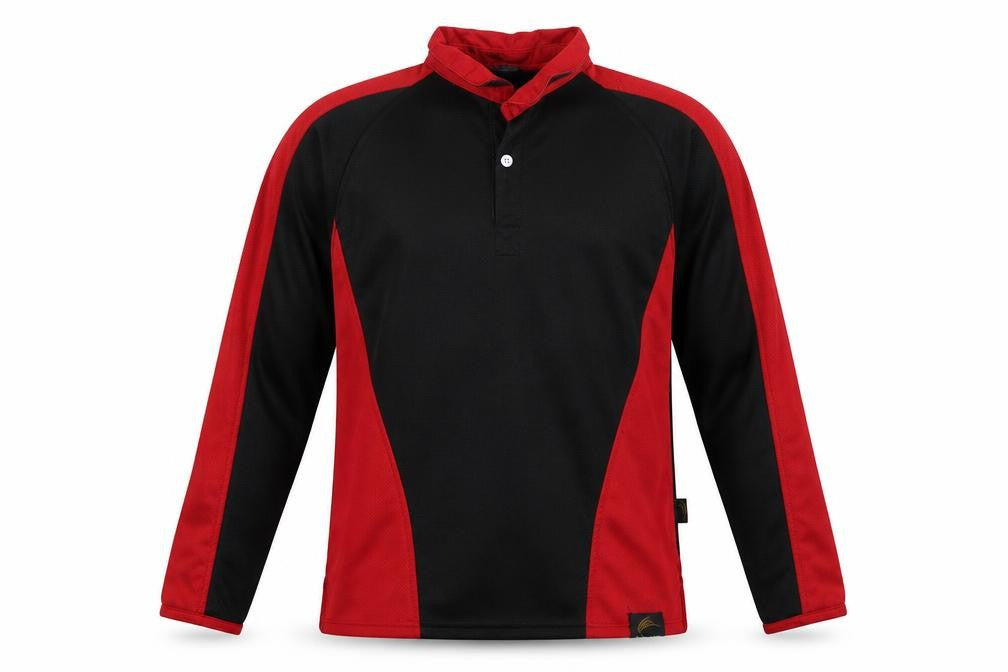 Front view of Falcon men’s multicoloured basic polo, size XS
